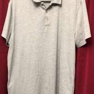 Alfani Slim‎ Fit Performance Polo-XX-Large, Grey